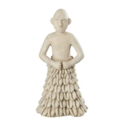 Beeld Man beige