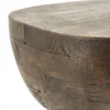 Bijzettafel Cobble bruin