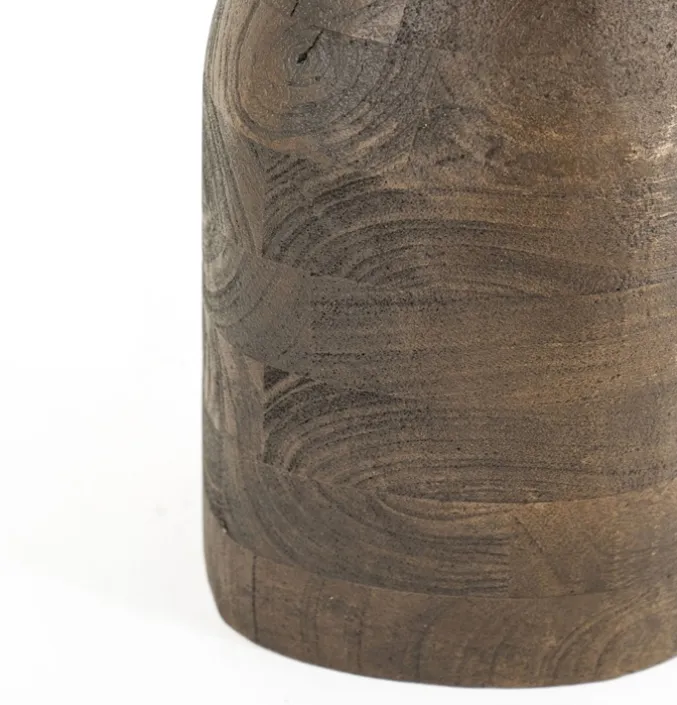 Bijzettafel Cobble bruin