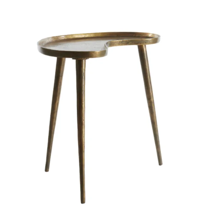 Bijzettafel Loreto antiek brons