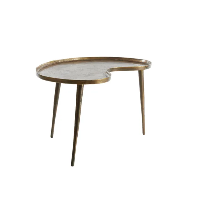 Bijzettafel Loreto antiek brons