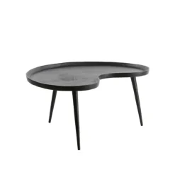Bijzettafel Loreto zwart
