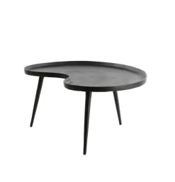 Bijzettafel Loreto zwart