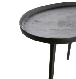 Bijzettafel Loreto zwart