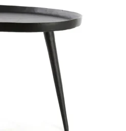 Bijzettafel Loreto zwart