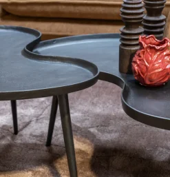 Bijzettafel Loreto zwart