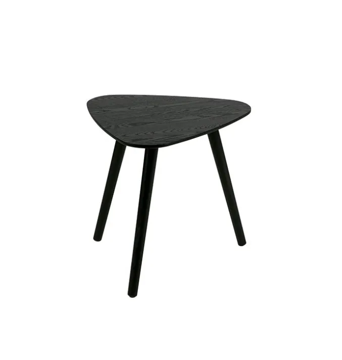 Bijzettafel Nila set Zwart