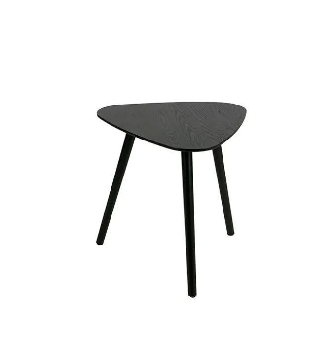 Bijzettafel Nila set Zwart