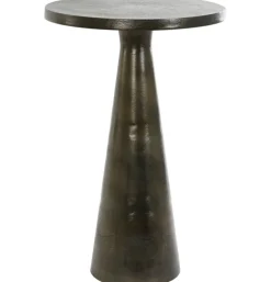 Bijzettafel Paola Antiek Brons