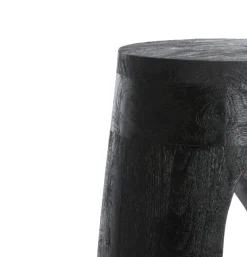 Bijzettafel Paralia rond zwart