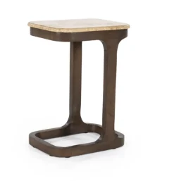 Bijzettafel Tyler bruin