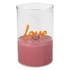 Decoratie led lamp liefde roze