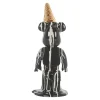 Decoratieve beer zwart
