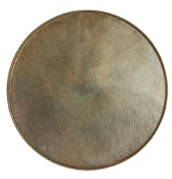 DIENBLAD MAES ROND ANTIEK BRONS