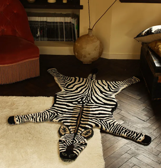 Doing Goods vloerkleed Stripey Zebra