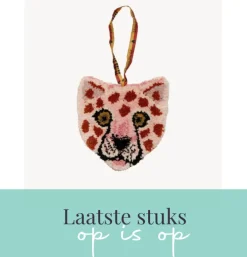 Doing Goods wandhanger Pinky Leopard
