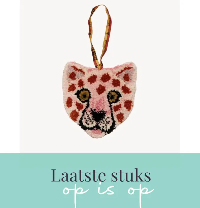 Doing Goods wandhanger Pinky Leopard