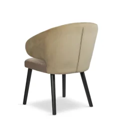 Eetkamerstoel Indigo khaki velvet