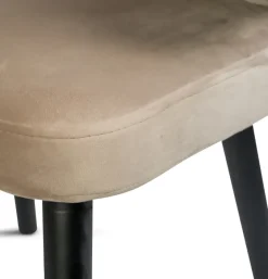 Eetkamerstoel Indigo khaki velvet