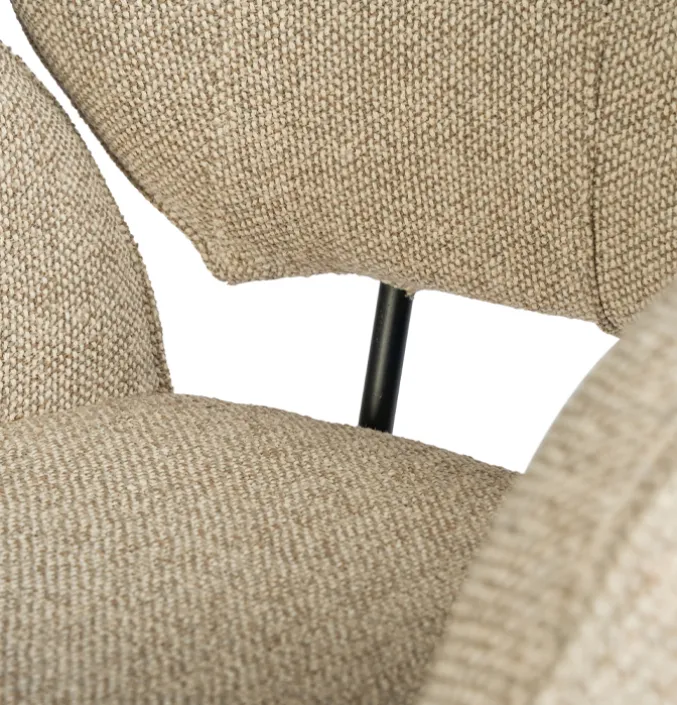 Eetkamerstoel Rosalin Taupe