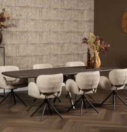 Eetkamerstoel Rosalin Taupe