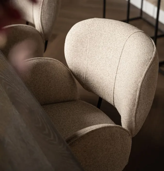 Eetkamerstoel Rosalin Taupe