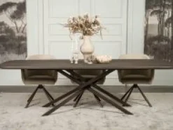 Eettafel Bordeaux espresso