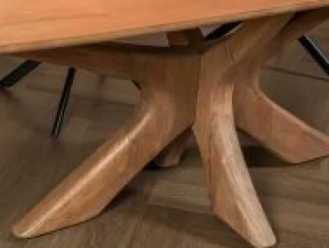 Eettafel Macey bruin