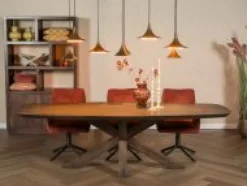 Eettafel Mahara hout
