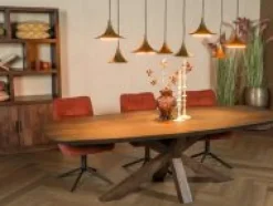 Eettafel Mahara hout