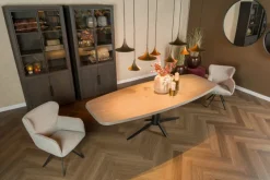 Eettafel Montpellier slate grey