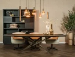 Eettafel Nice eiken verjongd