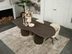 Eettafel St. Tropez kolompoot adonic brown