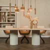 Eettafel St. Tropez kolompoot crème