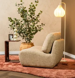 Fauteuil Lucia taupe