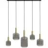 Hanglamp Lucca antiek brons