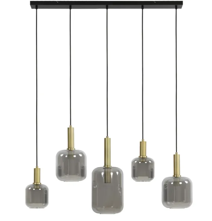 Hanglamp Lucca antiek brons