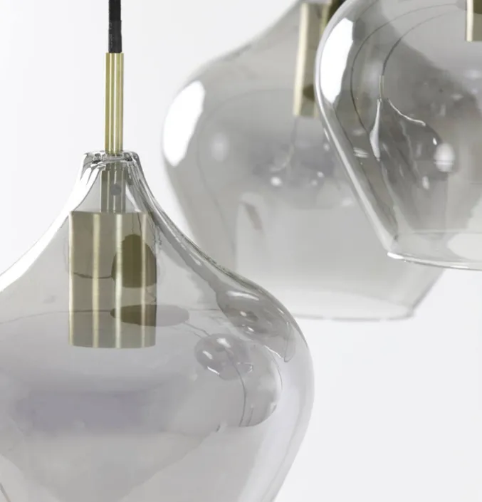 Hanglamp Riccio Antiek Brons