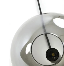 Hanglamp Sulmona Zwart Smoke