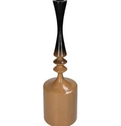KANDELAAR DIP DYE ZWART BEIGE