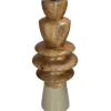 Kandelaar Hout Beige