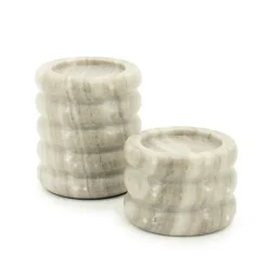 Kandelaar set Paloma beige