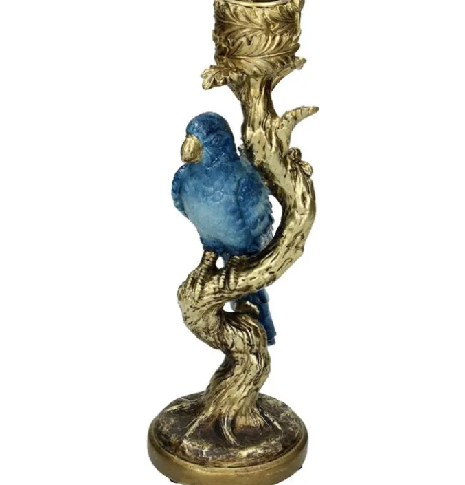 Kandelaar Vogel Blauw