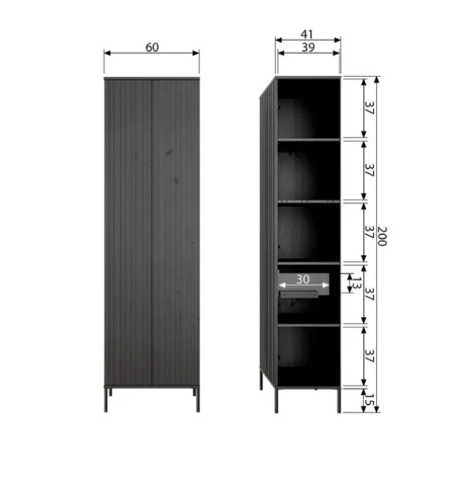 Kast Gravure Essenhout