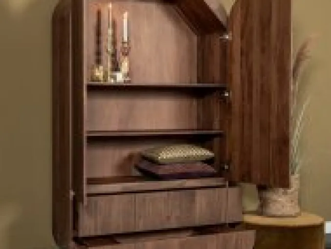Kast King bruin