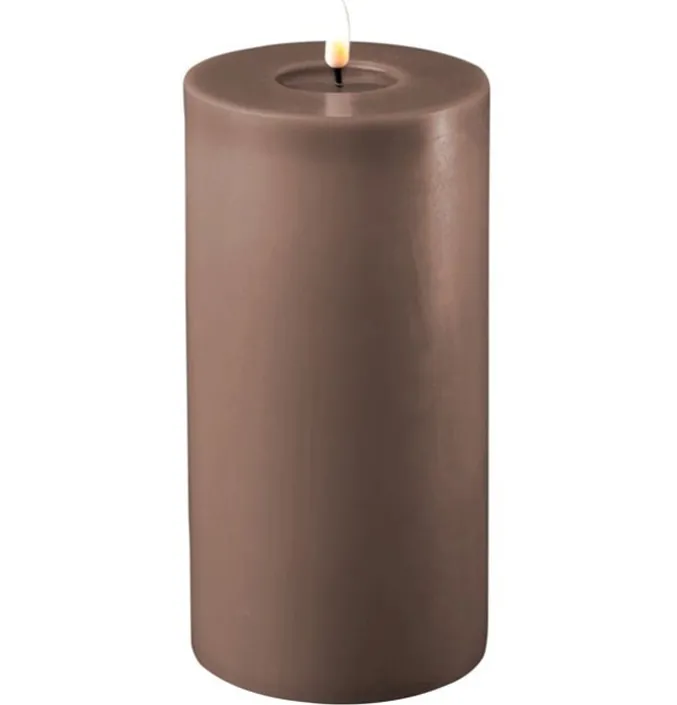 Led Kaars Mocca