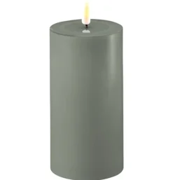 Led Kaars Salvie Green