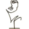 Ornament Gezicht Antiek Brons
