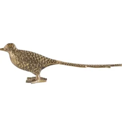 Ornament Vogel Anique Brass
