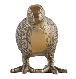Ornament Vogel Anique Brass